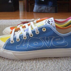 Size 10 - adidas Nizza Low Pride Pack - Love Unites Shoes/Sneakers New with Box